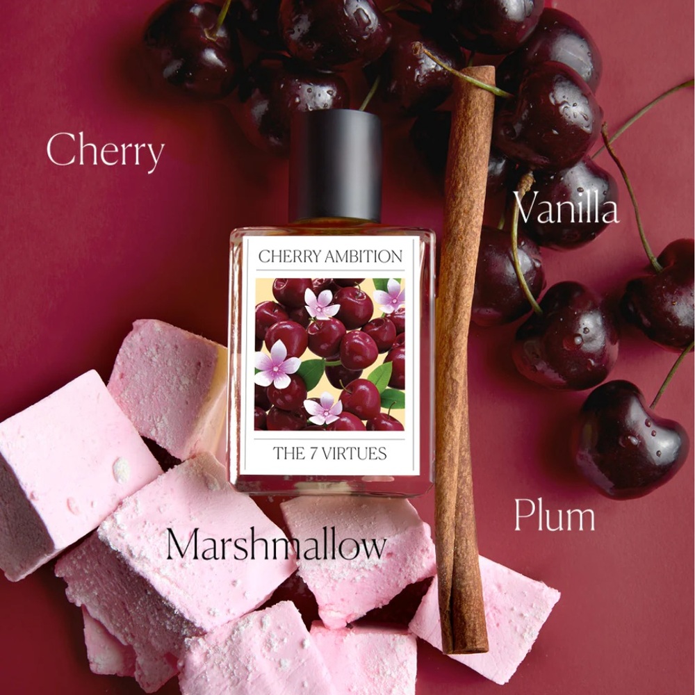 7 Virtues Cherry Ambition 2mL Decant Sample with Spray